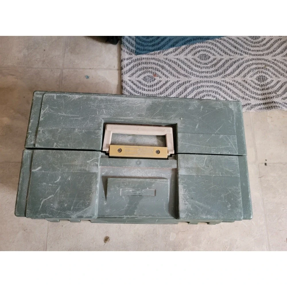 Plano Tackle Box FULL of Fishing Lures & Gear Lot  Sold‎ As Found